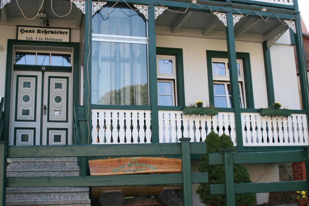 Haus Kehrwieder - Hotel am Kur-Café Bad Suderode Esterno foto