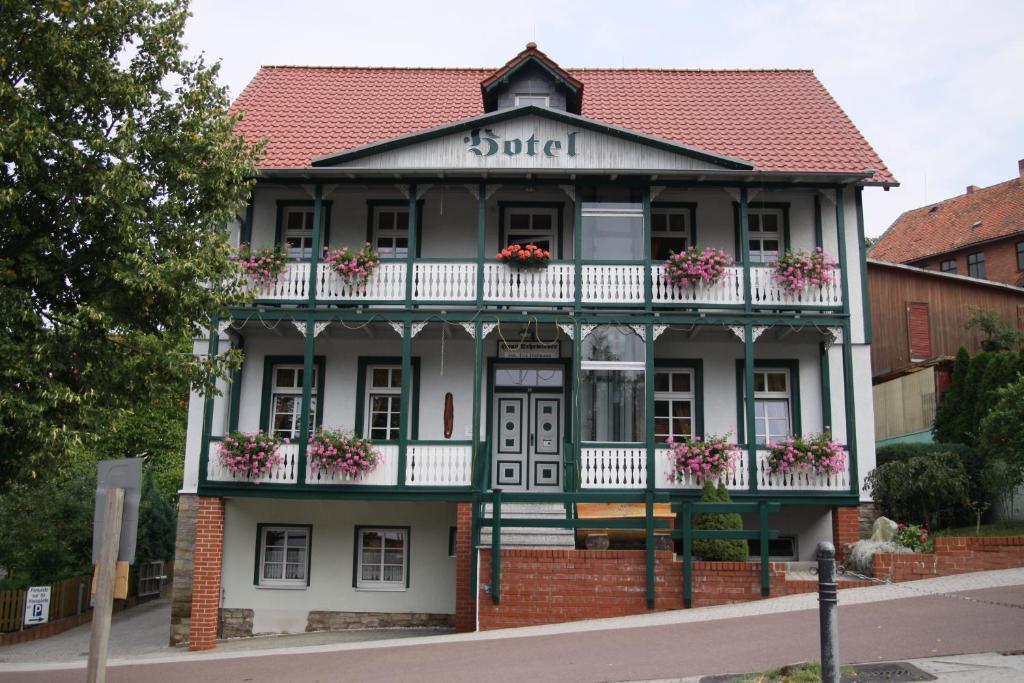 Haus Kehrwieder - Hotel am Kur-Café Bad Suderode Esterno foto
